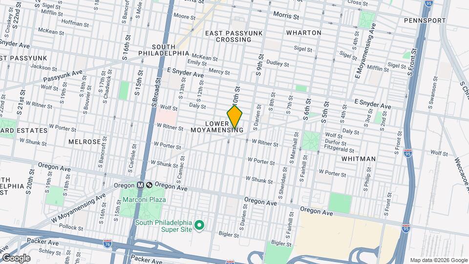 2340 S Hutchinson St Map and Location Details