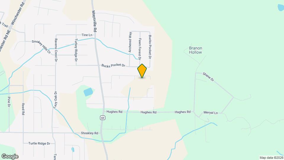 302 Spanish Moss Ct Map and Location Details