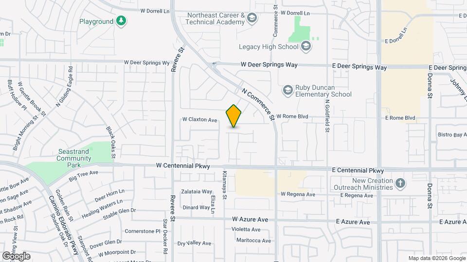 436 Bright Moon Ave Map and Location Details