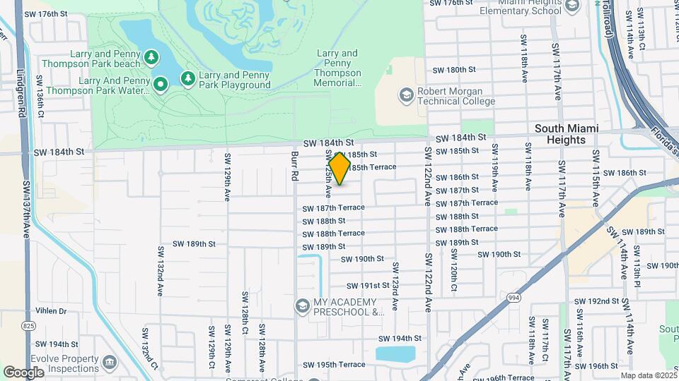 12455 SW 187th St Map and Location Details