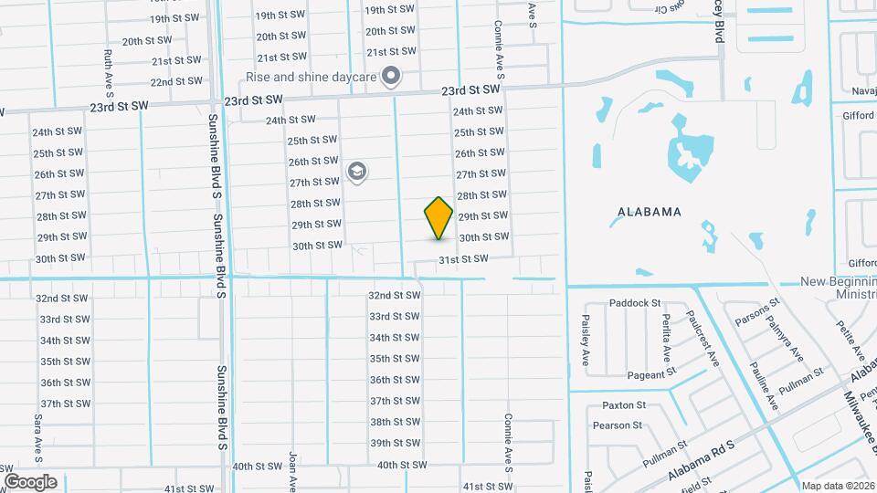 2707 30th St SW Map and Location Details