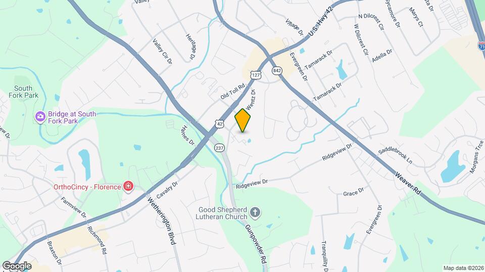 Scheper Ridge Map and Location Details