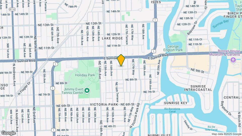 1637 NE 9th St Map and Location Details