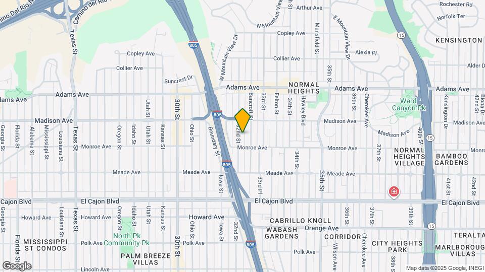 4541 32nd St Mapa y Detalles de la Ubicación