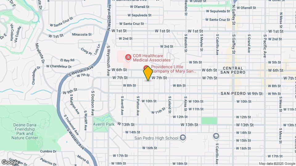 1236 W 8th St Mapa y Detalles de la Ubicación
