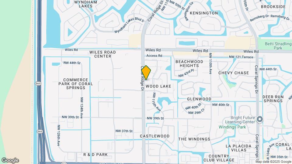 11583 NW 42nd St Map and Location Details