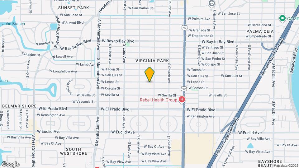 4006 W Leona St Map and Location Details