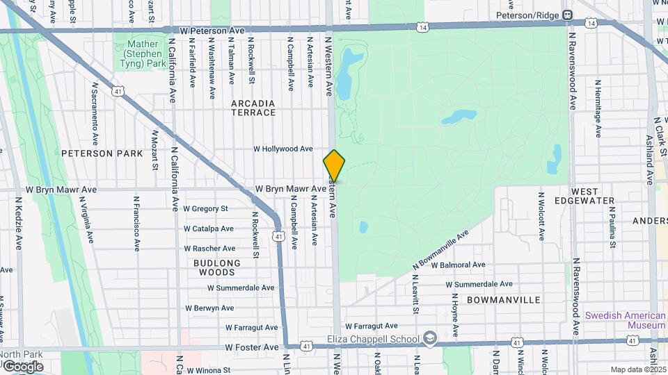 5600 N Western Ave, Unit A00C Mapa y Detalles de la Ubicación