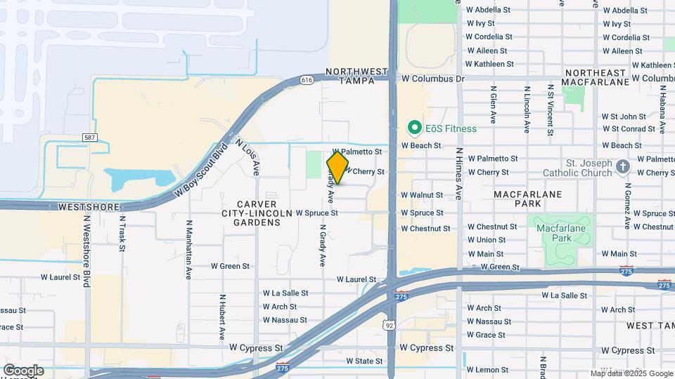 3920 W Pine St Map and Location Details