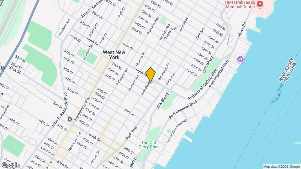 160 59th St Mapa y Detalles de la Ubicación