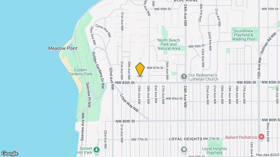 8509 29th Ave NW Map and Location Details