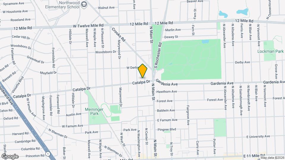 204 Catalpa Dr, Unit 204 Mapa y Detalles de la Ubicación