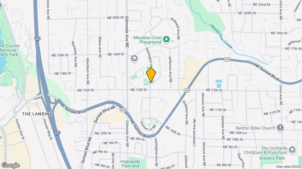 1212 Harrington Ave NE Map and Location Details