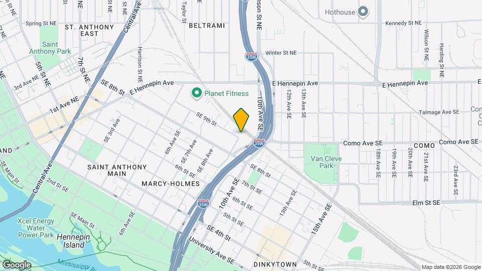 902 SE 9th Ave Map and Location Details