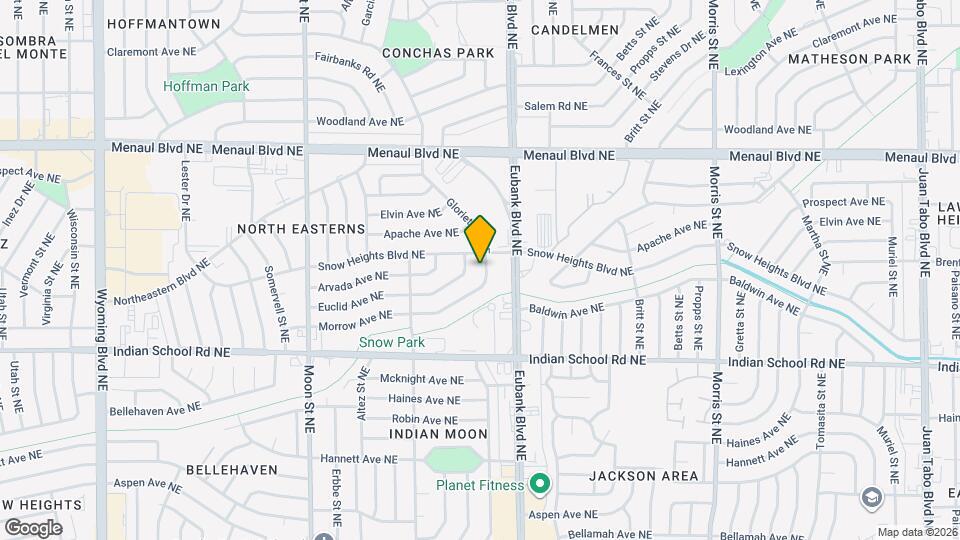 2005 Glorieta St NE Map and Location Details