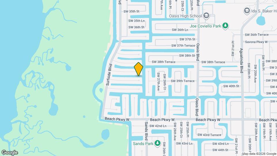 2803 SW 39th Terrace Map and Location Details