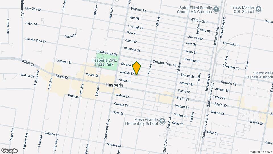 16077 Juniper St Mapa y Detalles de la Ubicación