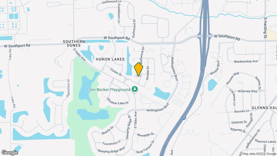 7308 Wellwood Dr Map and Location Details