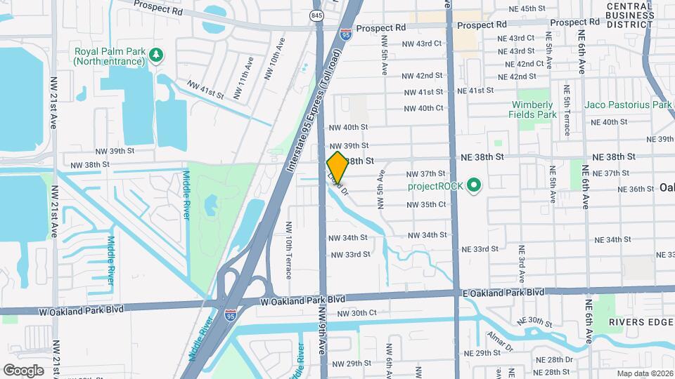 3610 Lloyd Dr Mapa y Detalles de la Ubicación