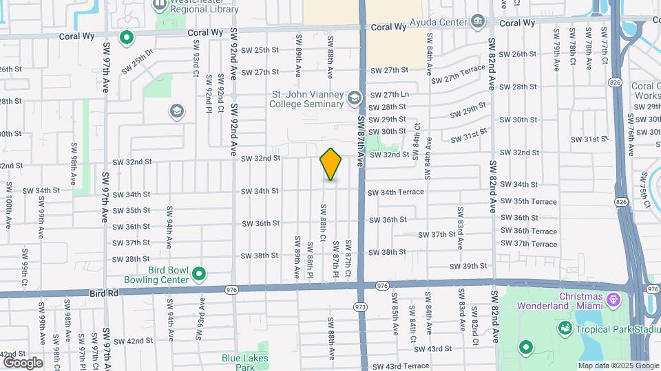 8791 SW 34th St Map and Location Details