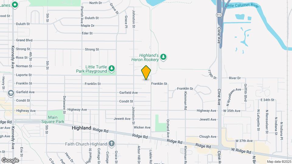 3537 Franklin St Map and Location Details