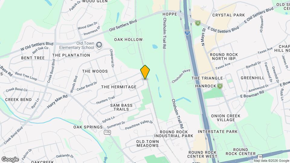 1403 Hermitage Dr Map and Location Details