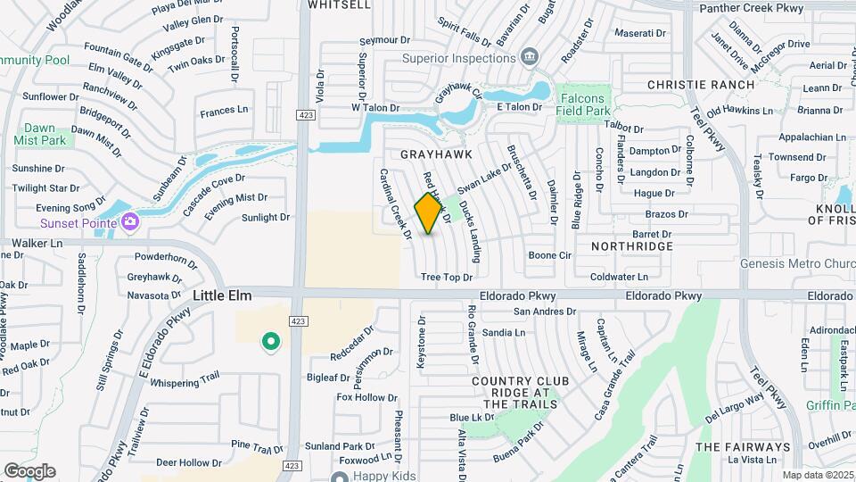 12273 Hawk Creek Dr Map and Location Details