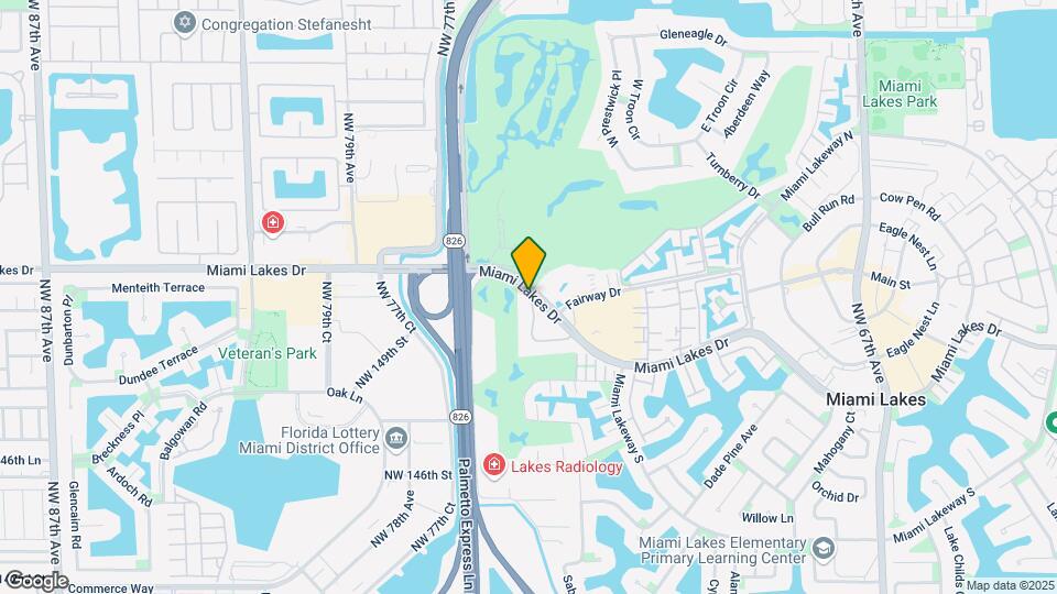 7480 Miami Lakes Dr-Unit -G208 Map and Location Details