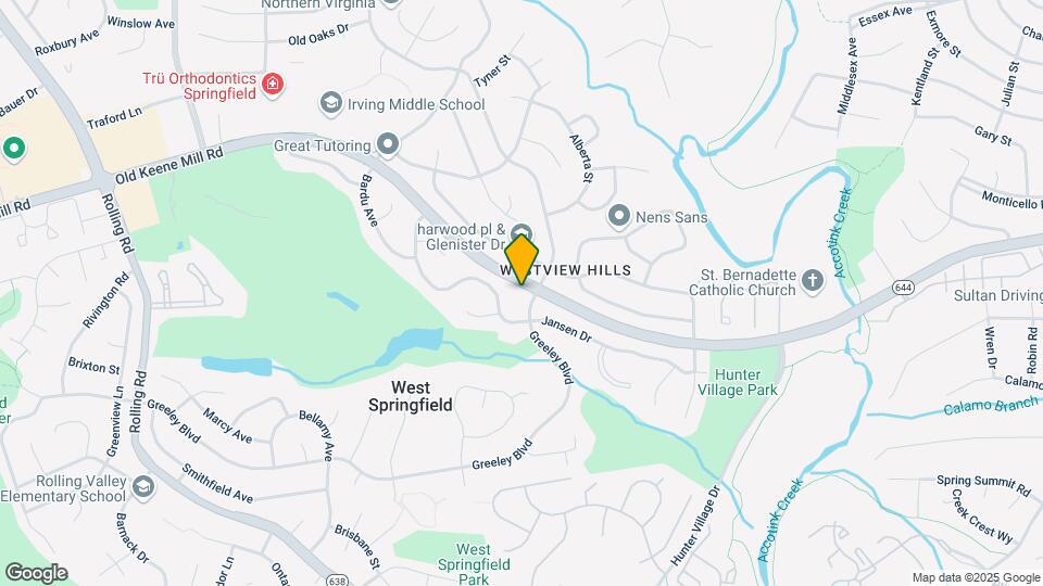 7800 Greeley Blvd Map and Location Details