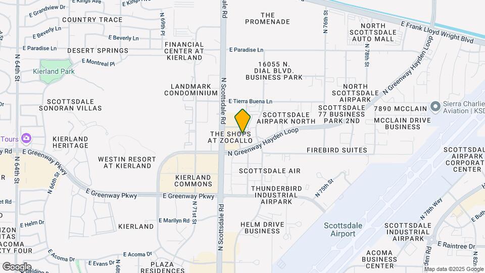 IMT North Scottsdale Map and Location Details
