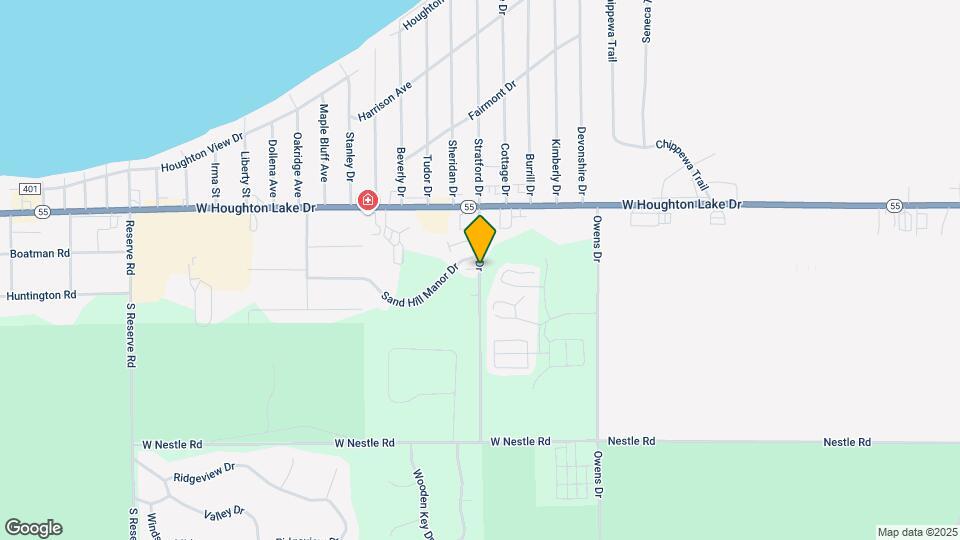 Houghton Lake Village Apartments Map and Location Details