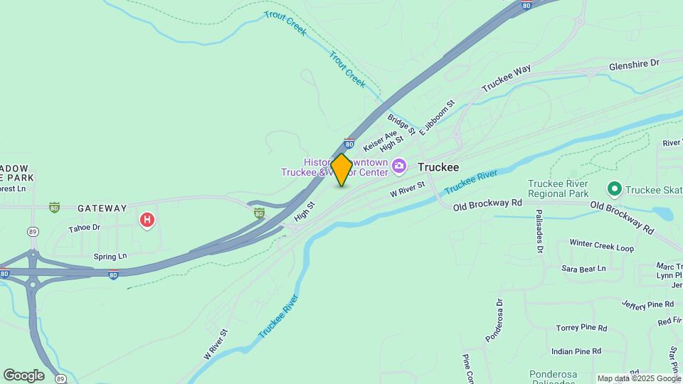 10260 Donner Pass Rd Mapa y Detalles de la Ubicación