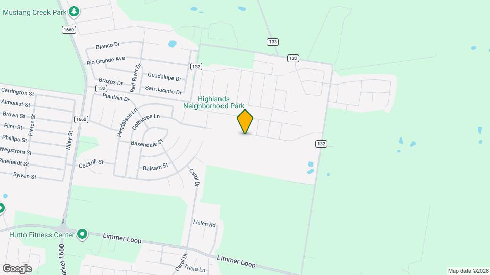 601 Chickasaw Ln Map and Location Details