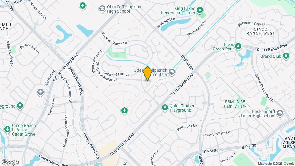 26410 Banning Park Ln Map and Location Details