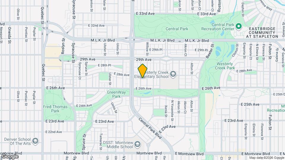 2740 Wabash St Map and Location Details