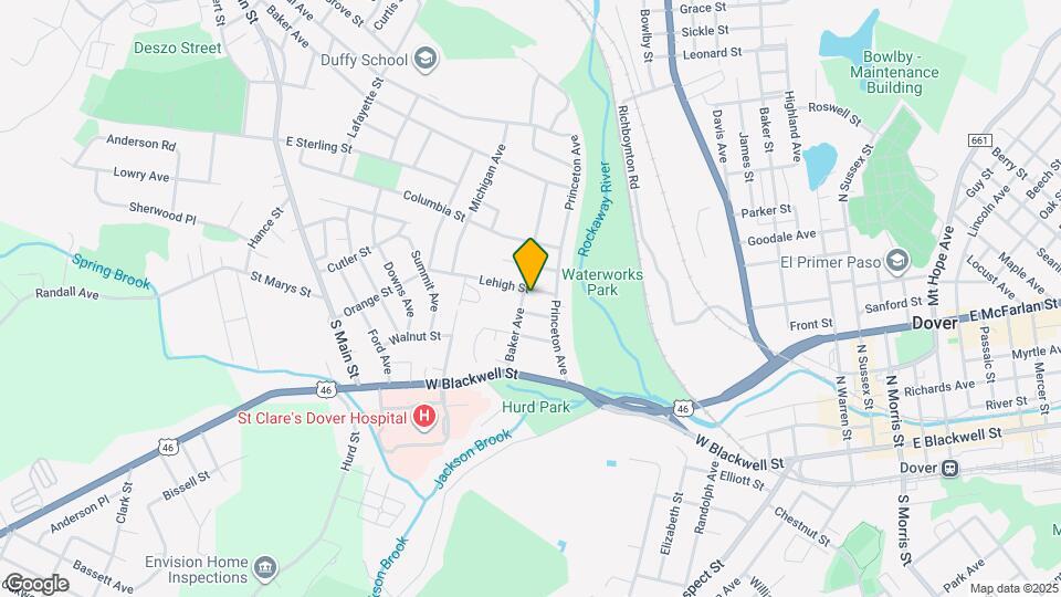 54 Baker Ave Map and Location Details