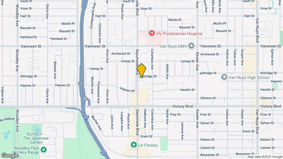 6546 Sepulveda Blvd Map and Location Details