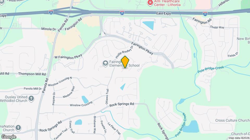 5610 Fair Creek Way Map and Location Details