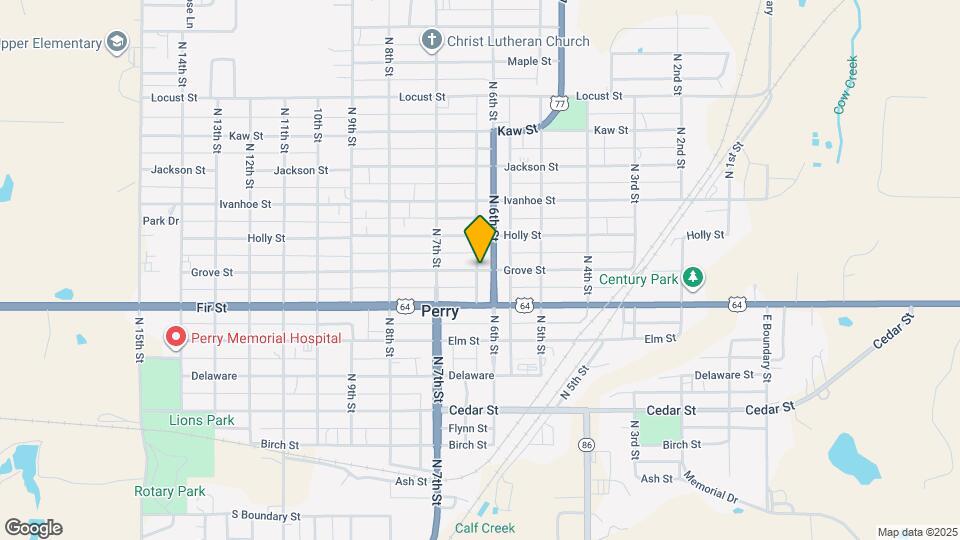 604 Grove St Map and Location Details