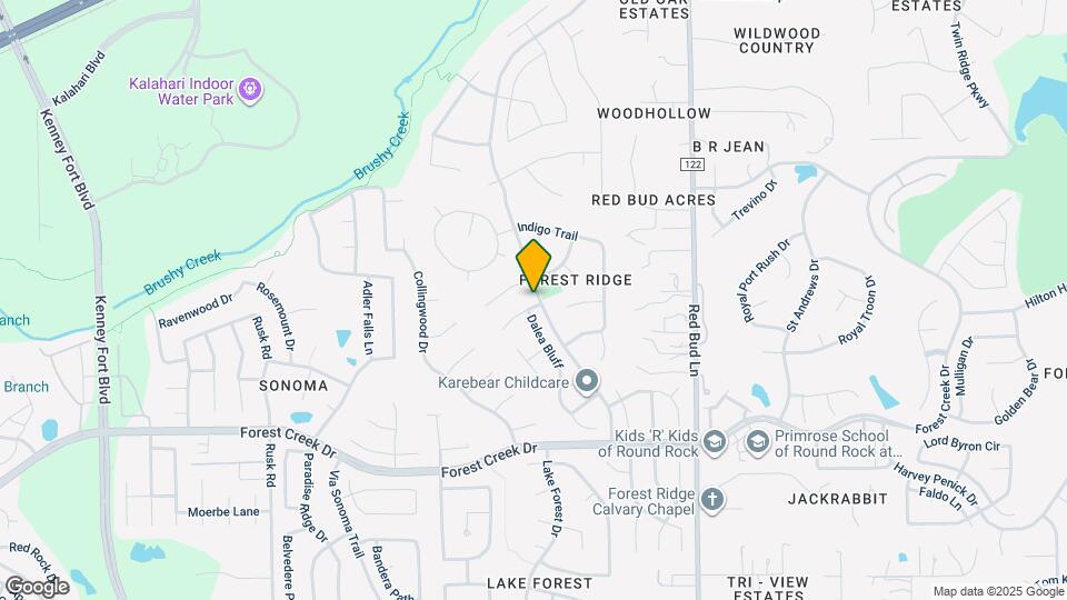 3016 Blue Sky Pl Map and Location Details