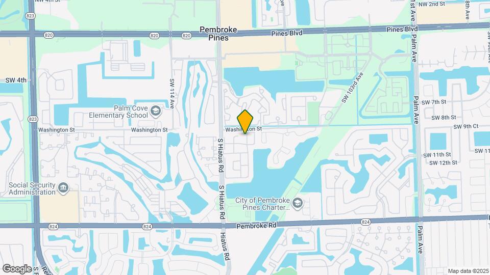 930 SW 109th Ave Map and Location Details