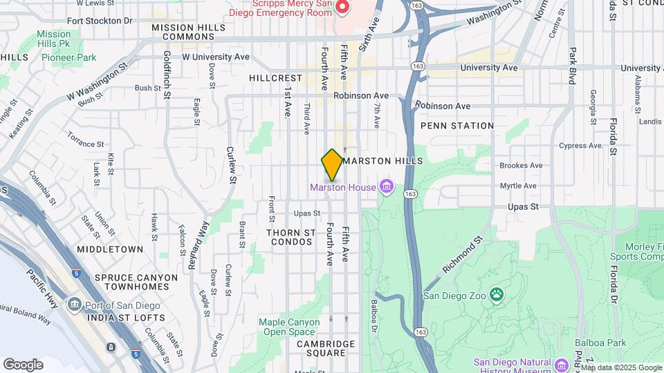 3537 Fourth Ave Map and Location Details