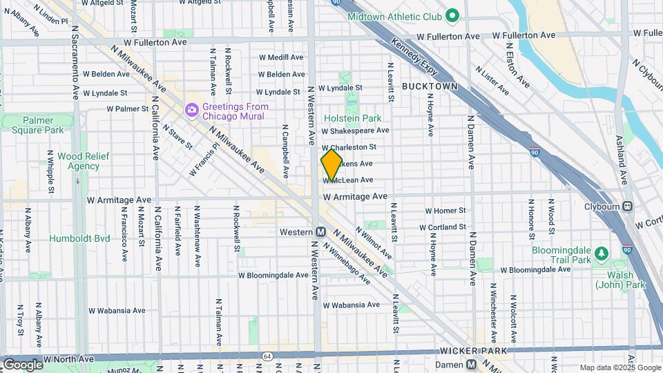 2335 W McLean Ave, Unit 1 Map and Location Details