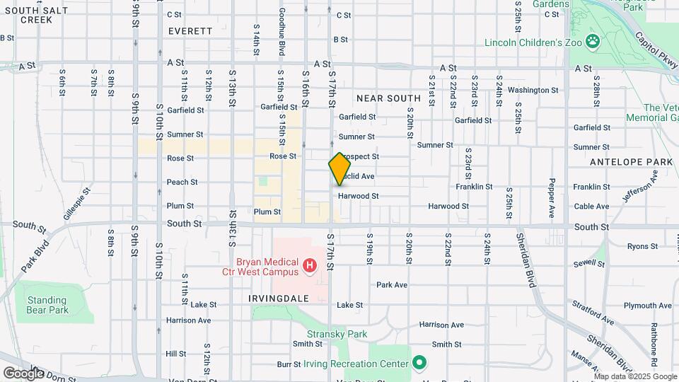 1710 Harwood St Map and Location Details