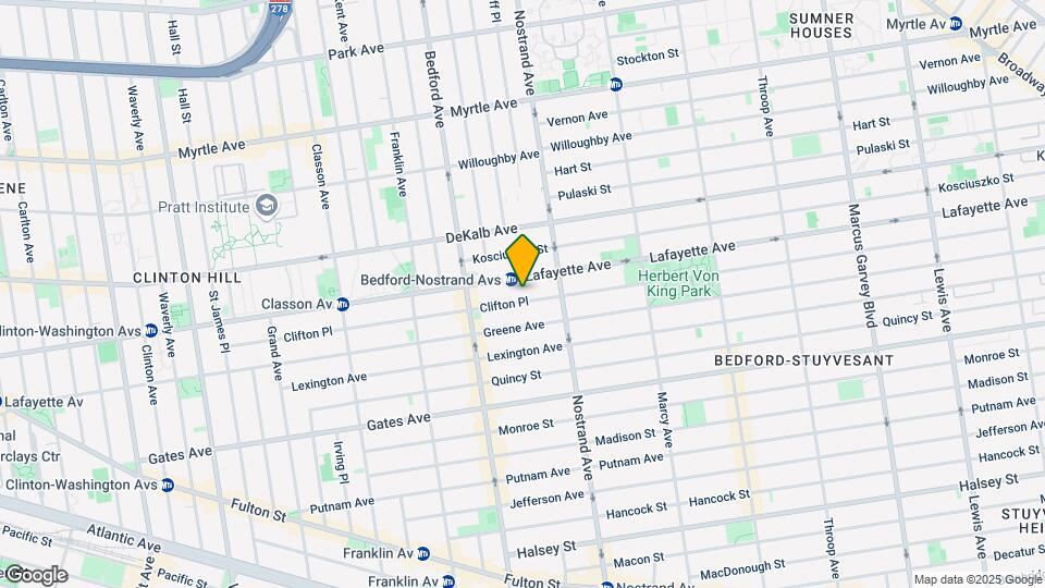 267 Clifton Pl Map and Location Details