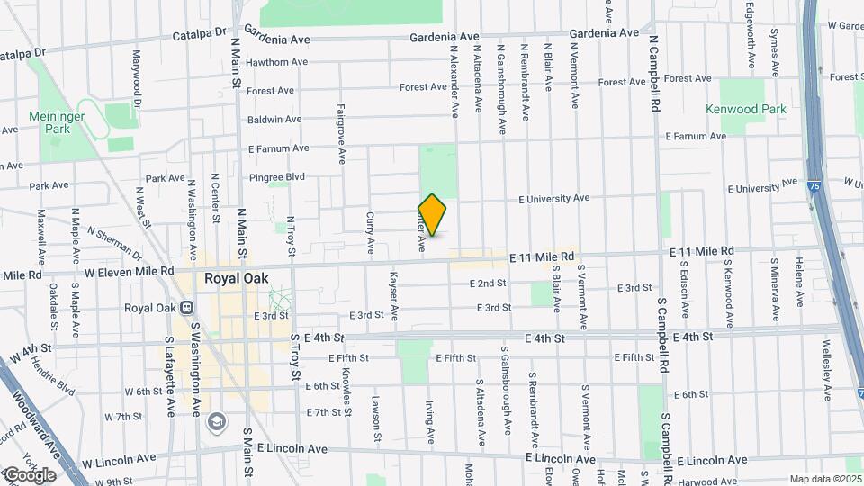 118 Potter Ave Map and Location Details