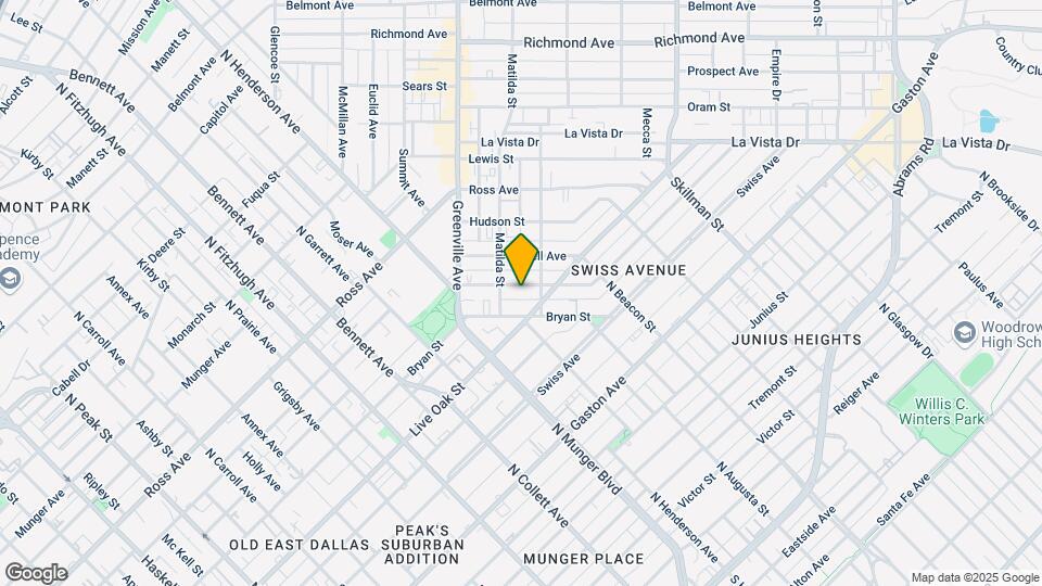 5802 Bryan Pkwy Map and Location Details