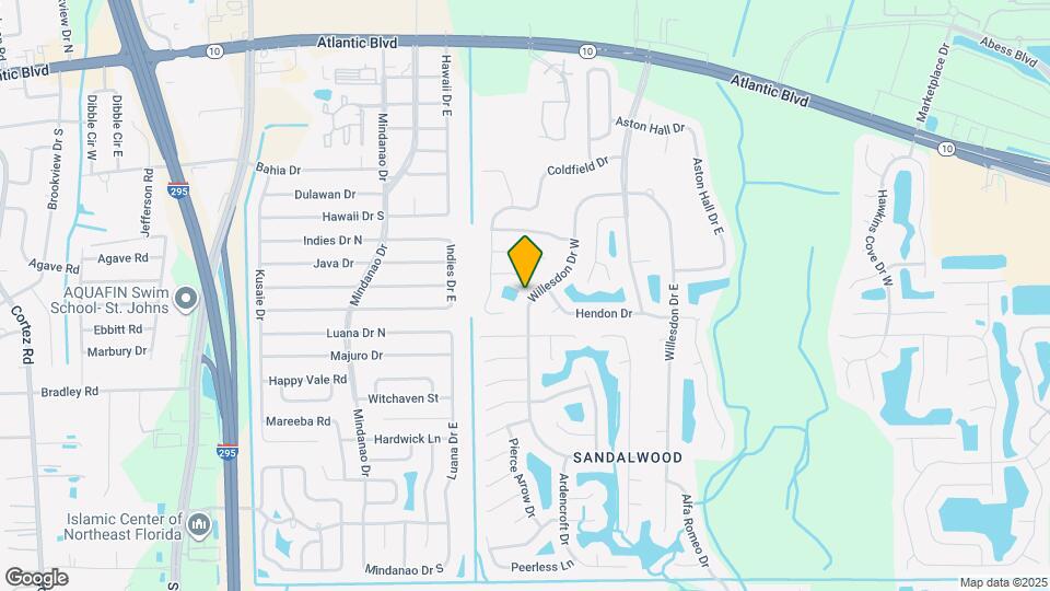 1969 Willesdon Dr W Map and Location Details