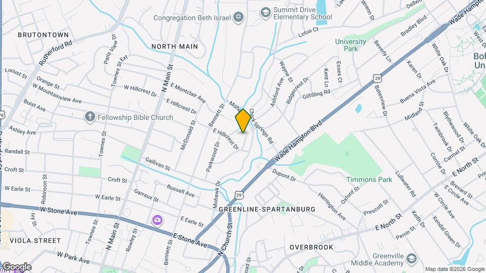 108 Hillcrest Cir Map and Location Details