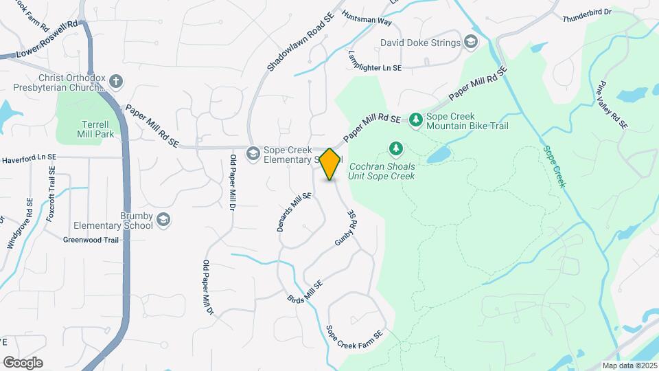 628 Gunby Rd SE Mapa y Detalles de la Ubicación